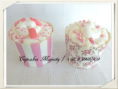 Cupcakes baby shower niña